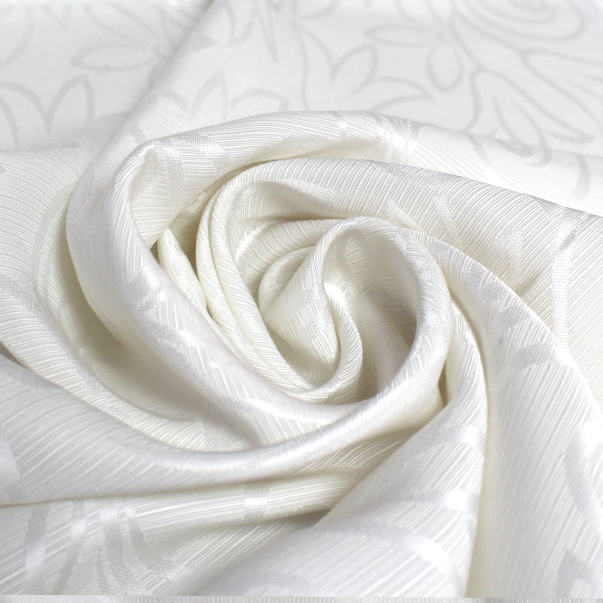French 'snow white garden' dressweight viscose faille