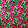 Dutch abstract floral plisse - berry/mistletoe