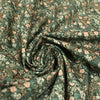 Dutch 'Cotswold floral' cotton poplin - sage