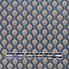 Dutch 'Cotswold floral' cotton poplin - loch blue