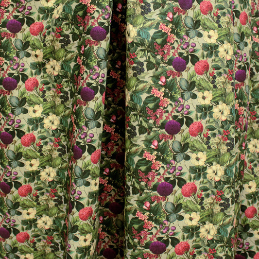 dutch 'jamberry' cotton poplin