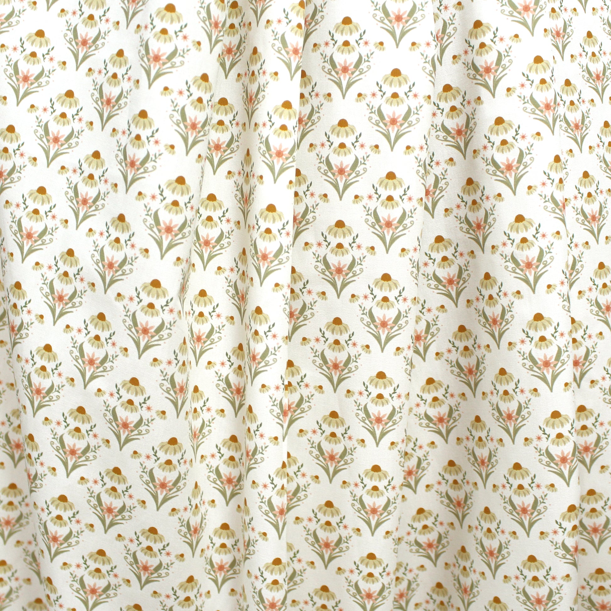 Dutch 'spring dream' cotton poplin - soft white