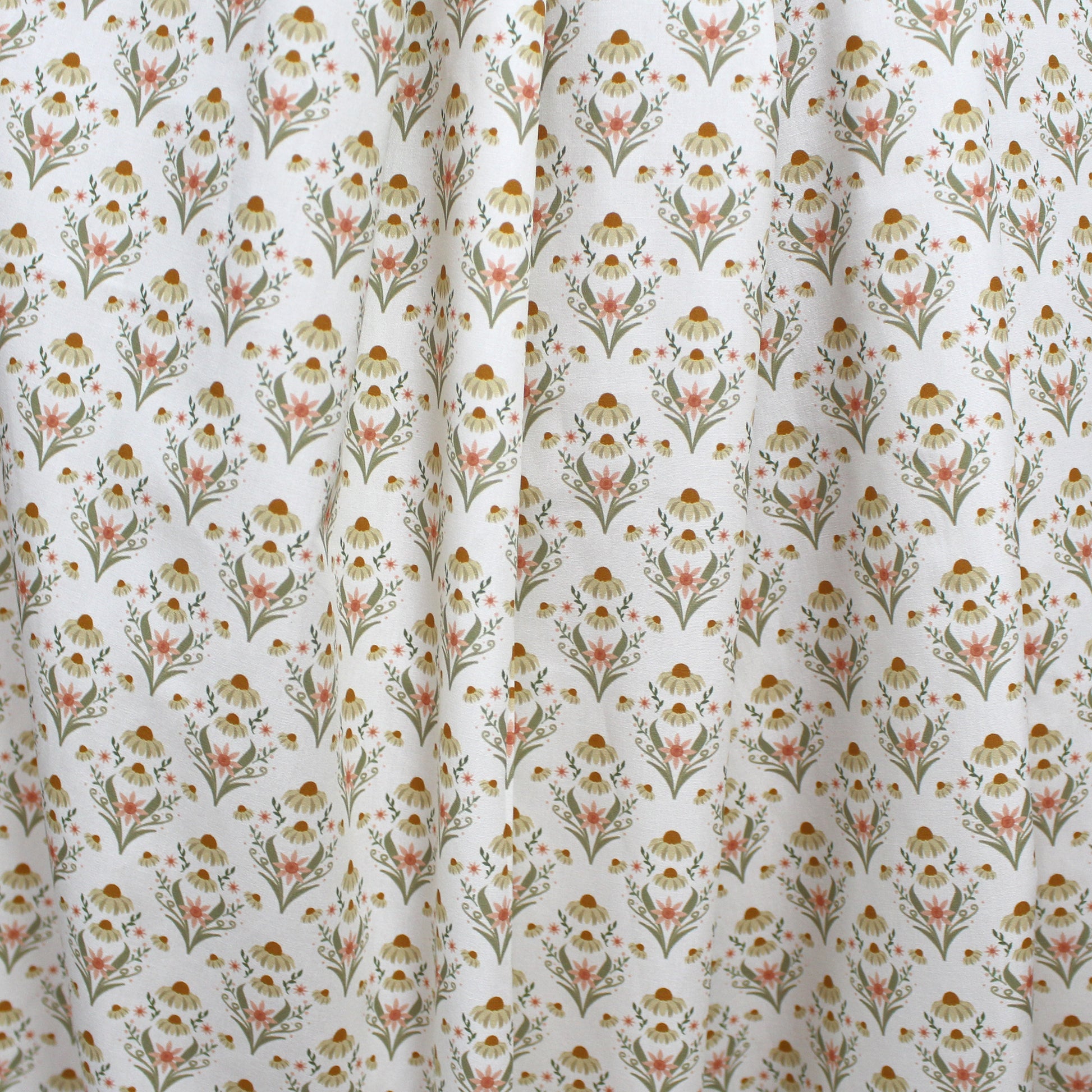 Dutch 'spring dream' cotton poplin - soft white