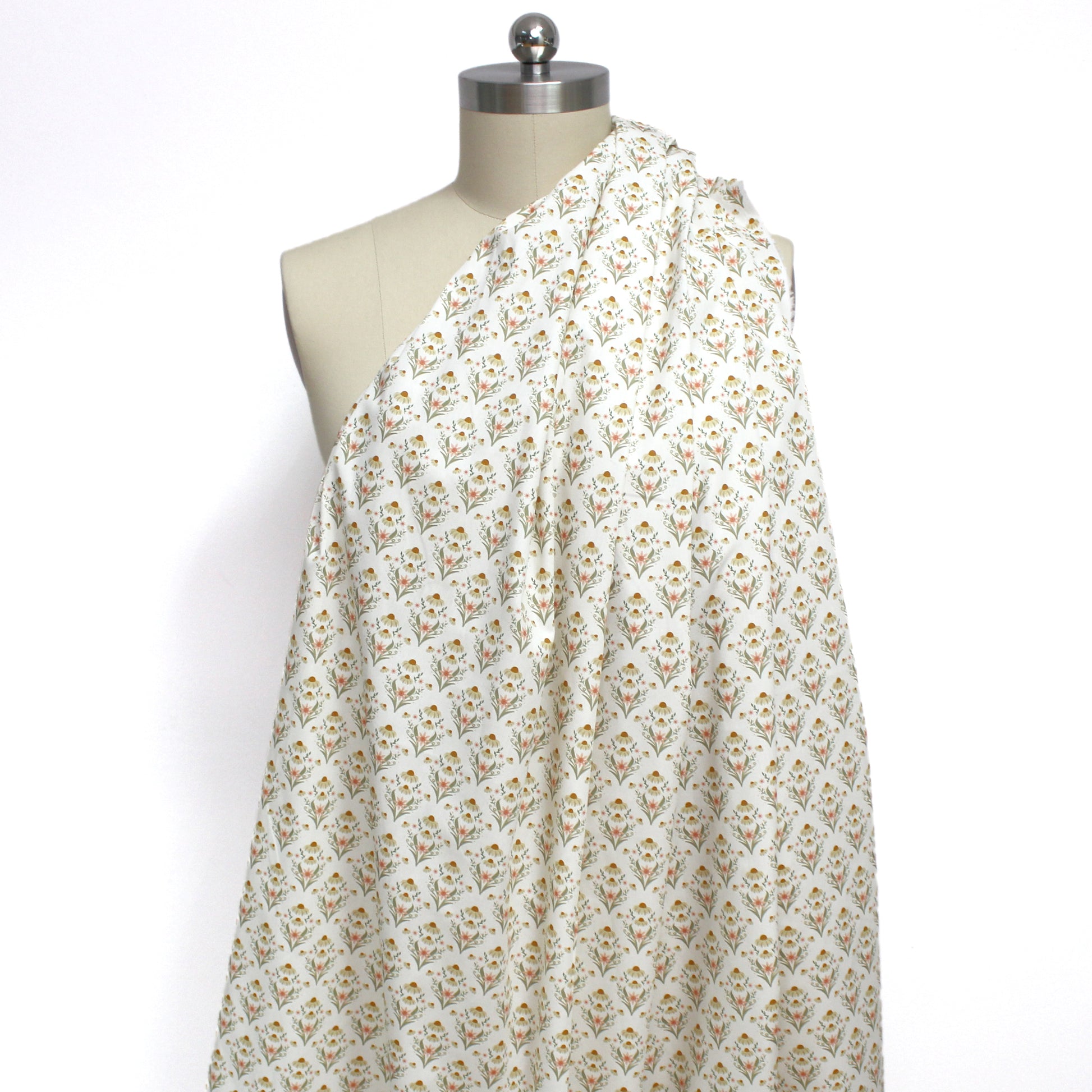 Dutch 'spring dream' cotton poplin - soft white