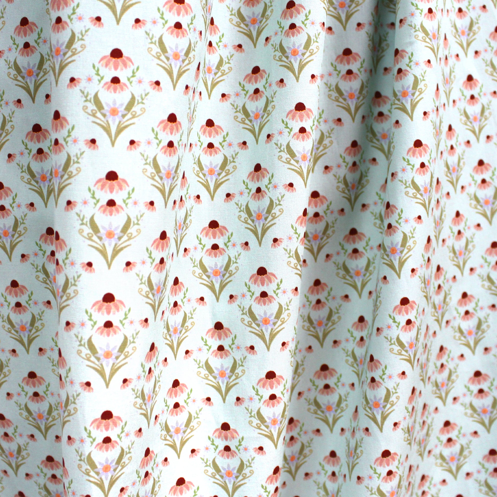 Dutch 'spring dream' cotton poplin - cloud