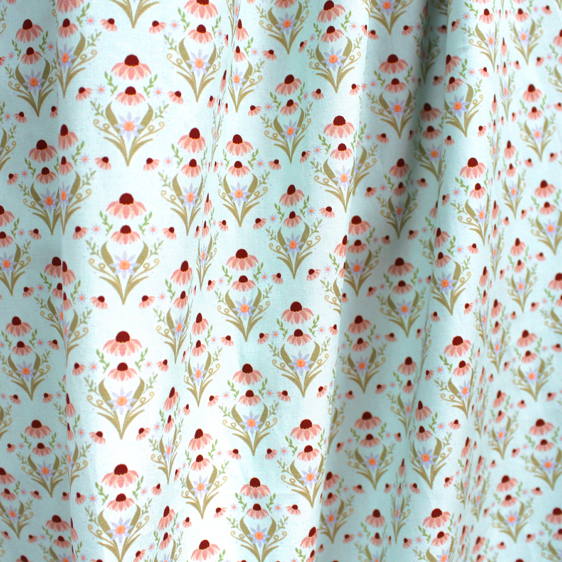 Dutch 'spring dream' cotton poplin - cloud