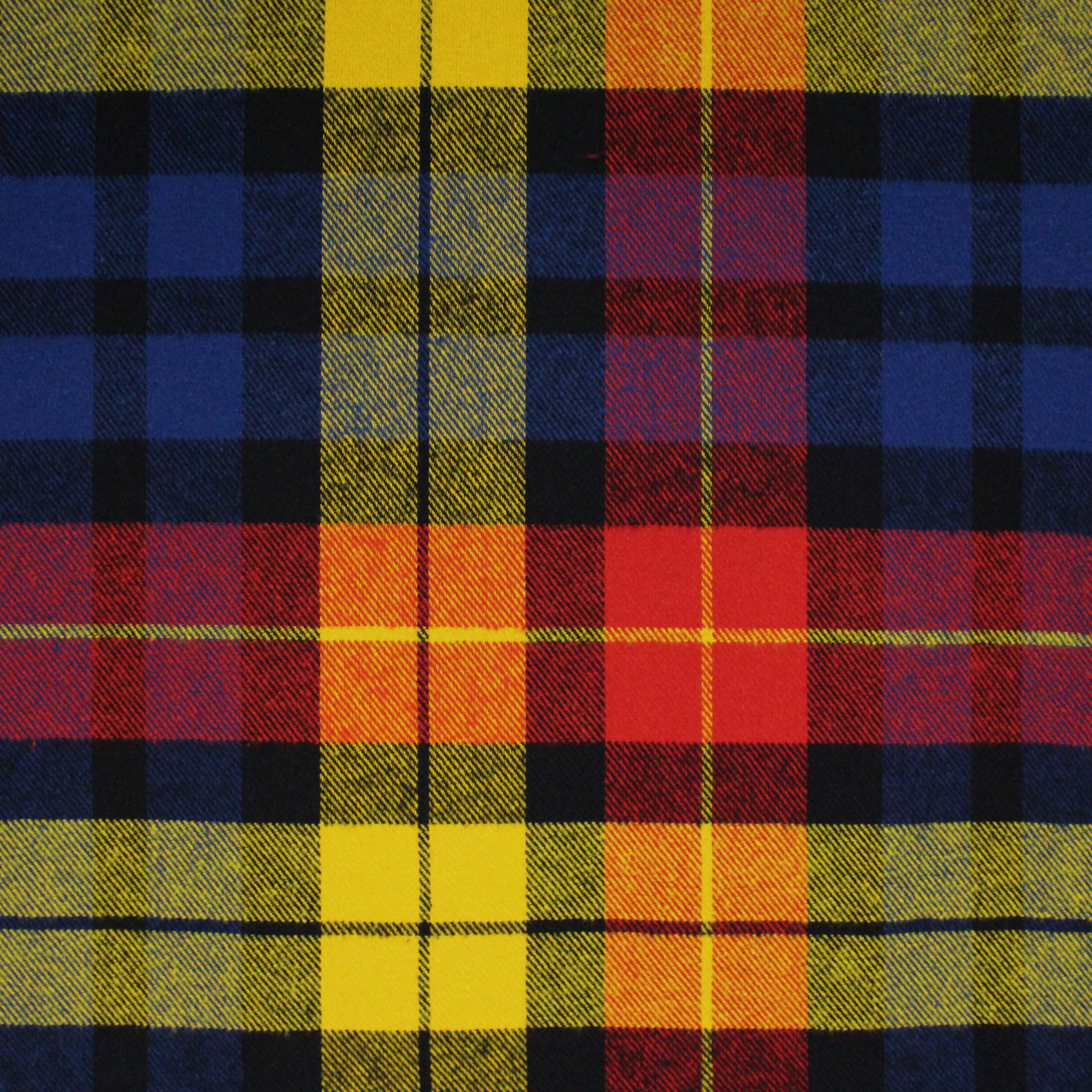 'principal plaid' 100% cotton mid-weight flannel - multi