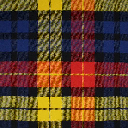 'principal plaid' 100% cotton mid-weight flannel - multi
