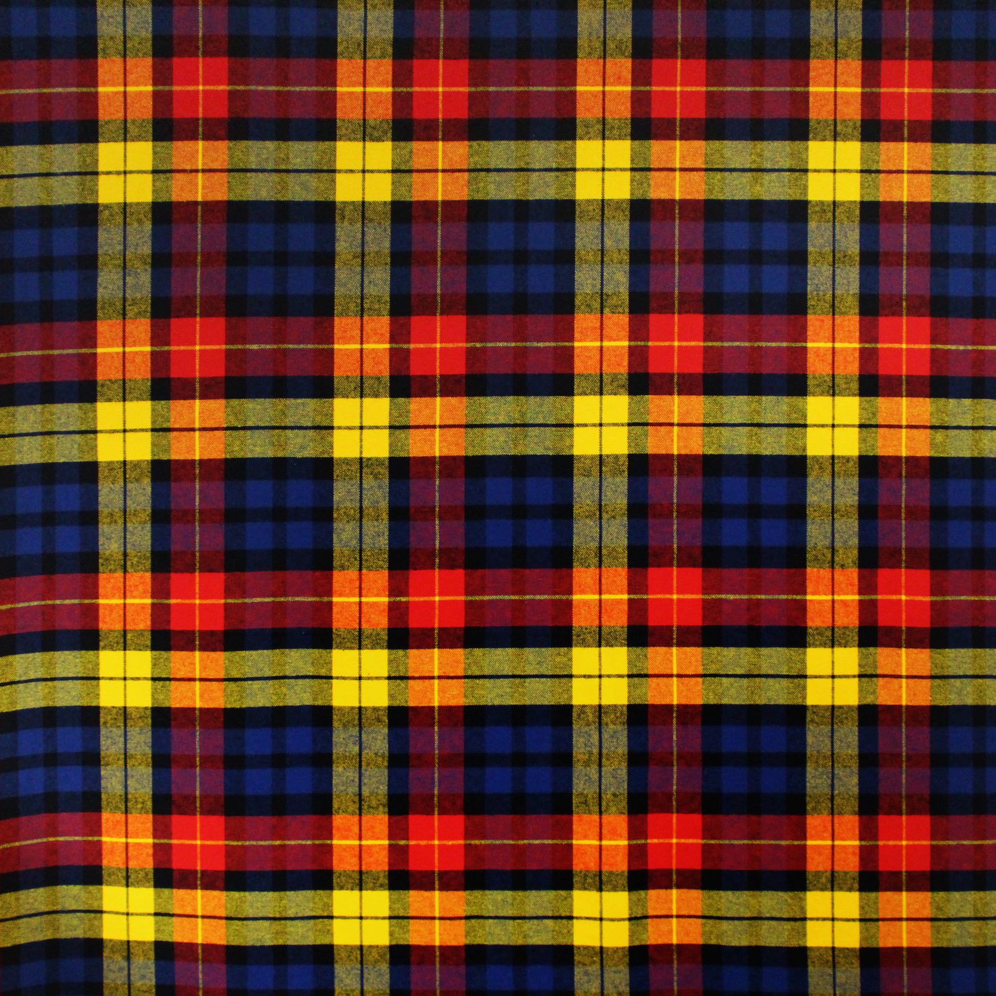 'principal plaid' 100% cotton mid-weight flannel - multi