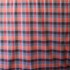 'softweave plaid' mid-weight stretch cotton twill - rosewood