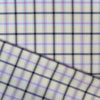 'softweave plaid' 100% cotton mid-weight woven - ecru
