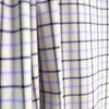 'softweave plaid' 100% cotton mid-weight woven - ecru