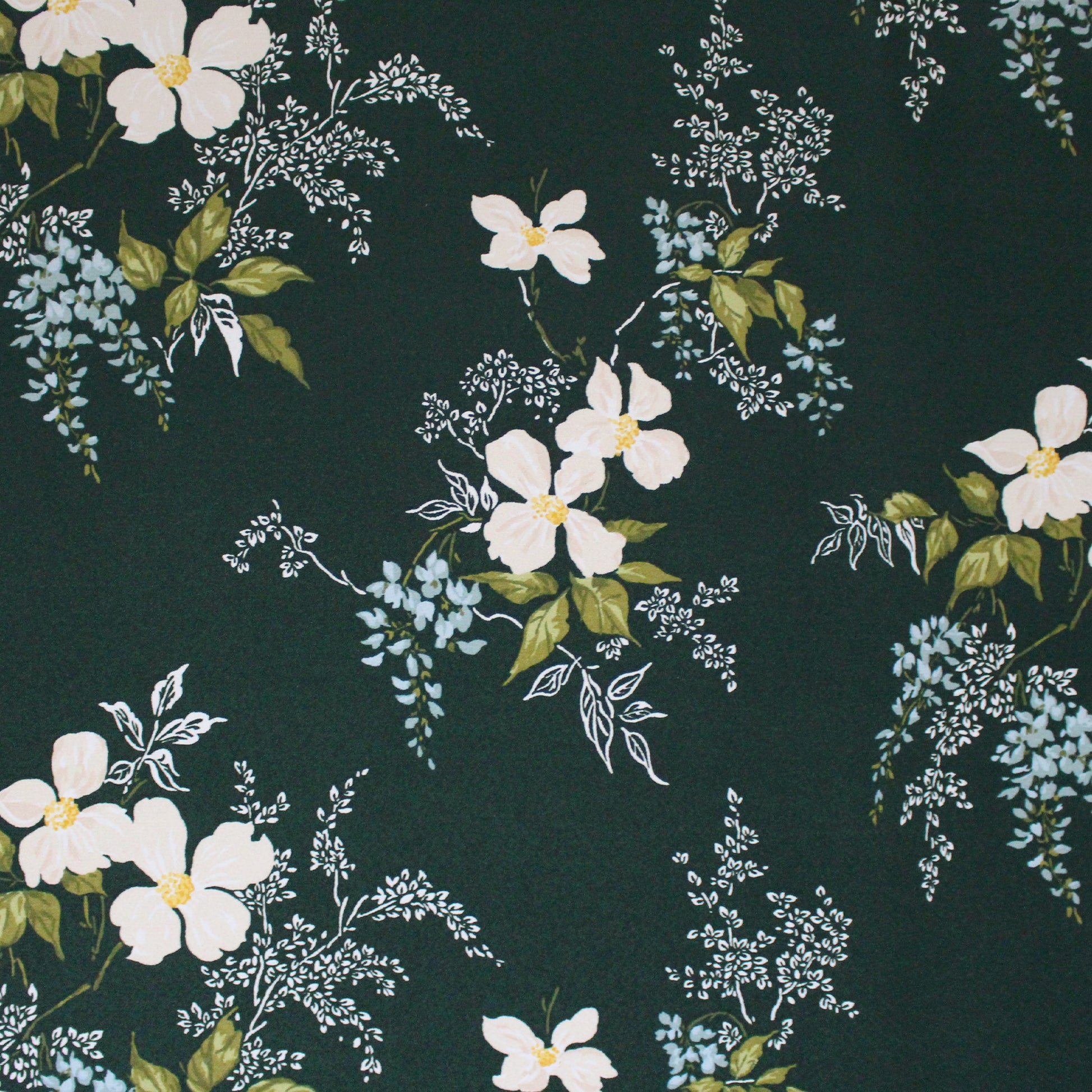 Ref0rmation 'flora verde' viscose crepe woven