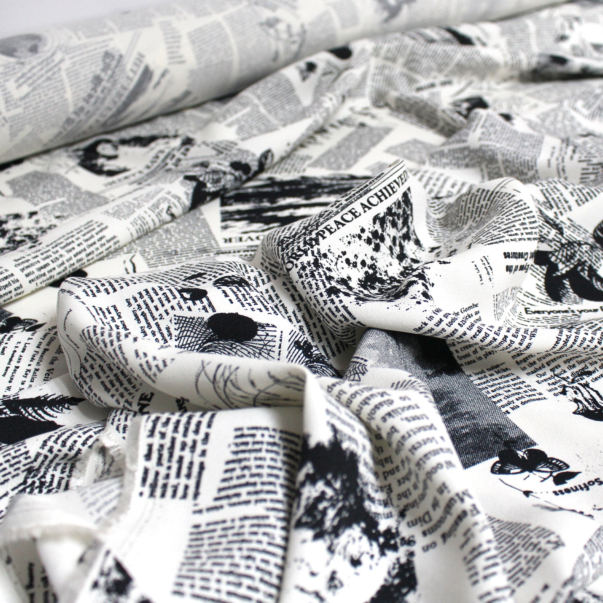 Ref0rmation 'extra, extra!' viscose crepe woven