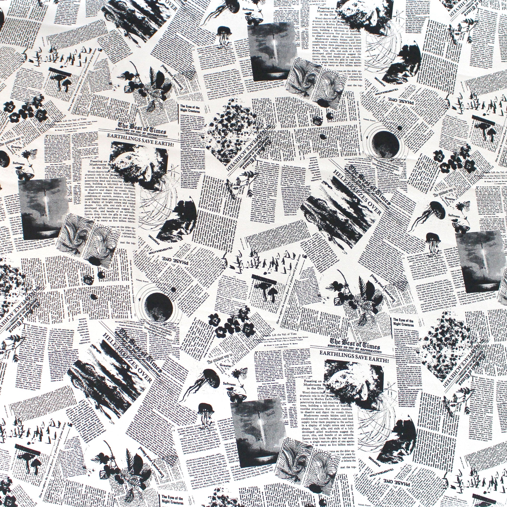 Ref0rmation 'extra, extra!' viscose crepe woven