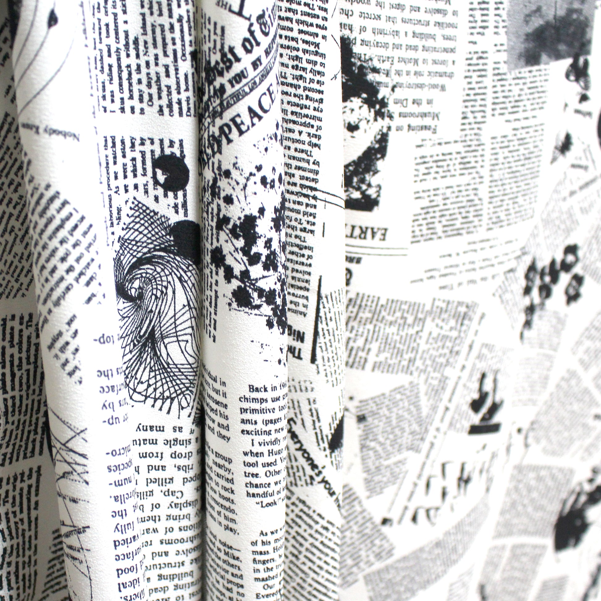 Ref0rmation 'extra, extra!' viscose crepe woven