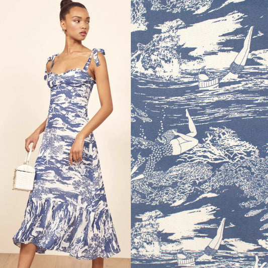 Ref0rmation 'Nikita' viscose crepe woven