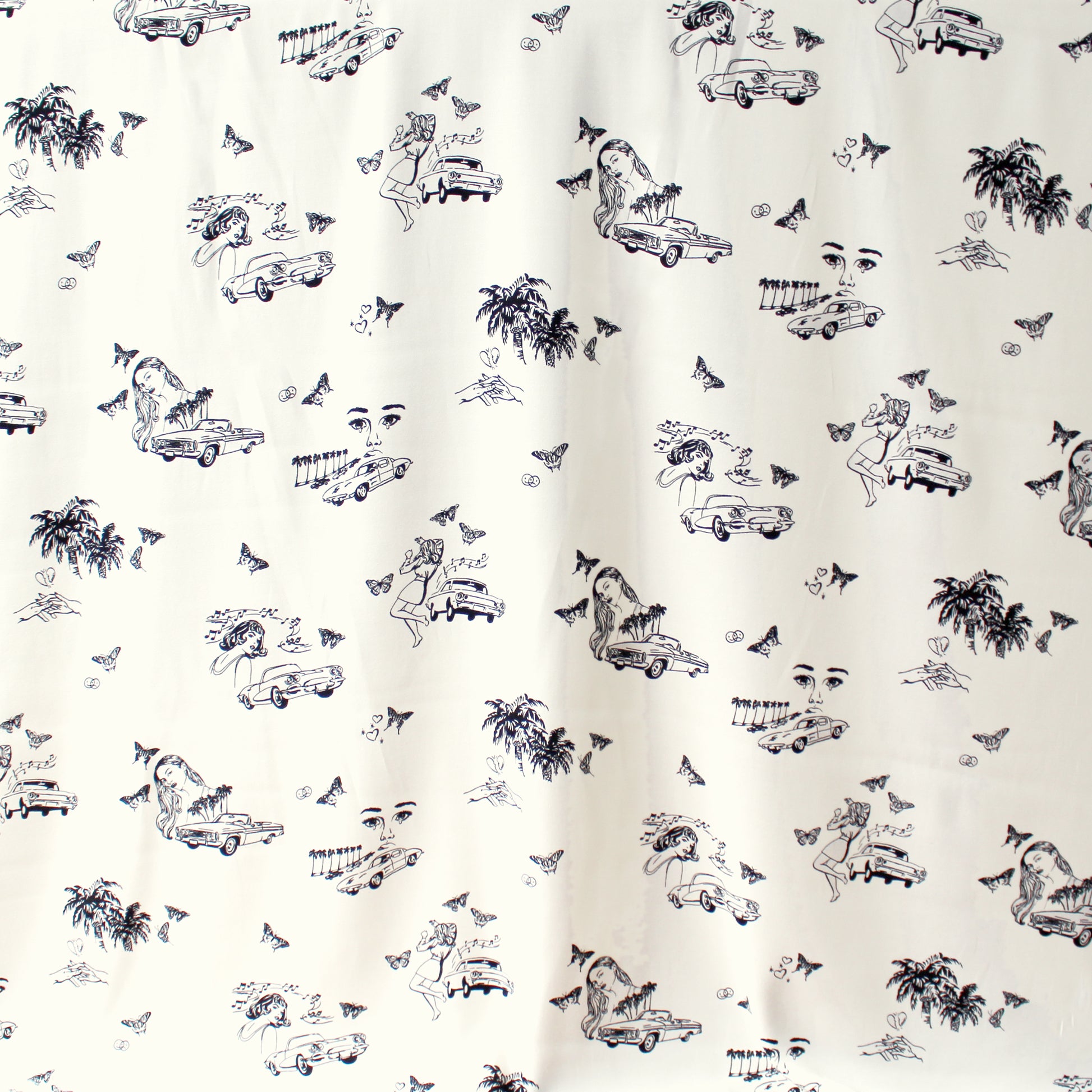 Ref0rmation 'malibu breeze' viscose crepe woven