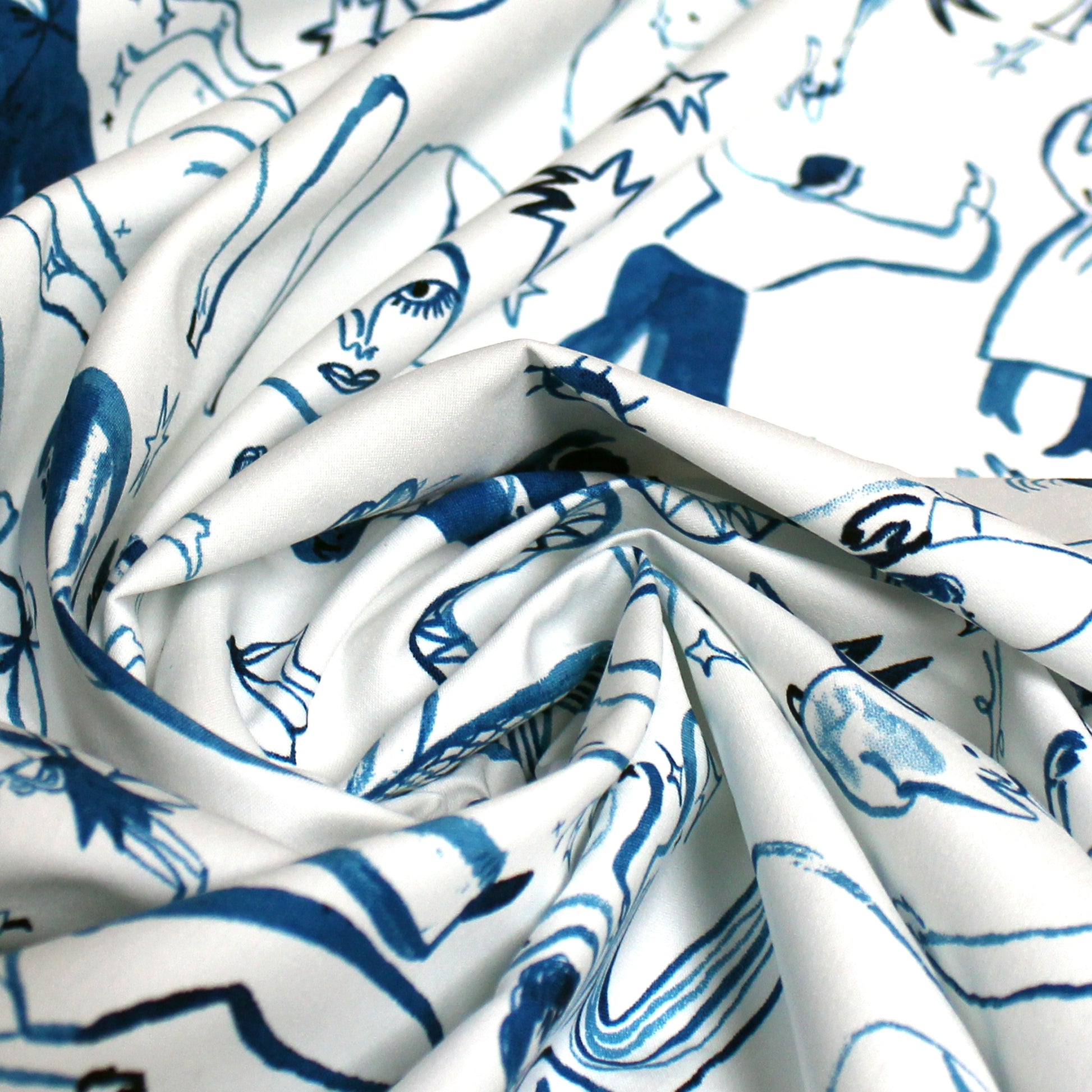 Ref0rmation 'dance party' stretch cotton woven