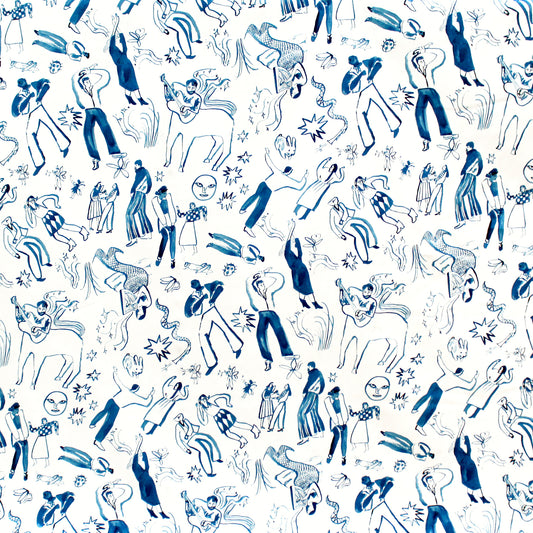 Ref0rmation 'dance party' stretch cotton woven