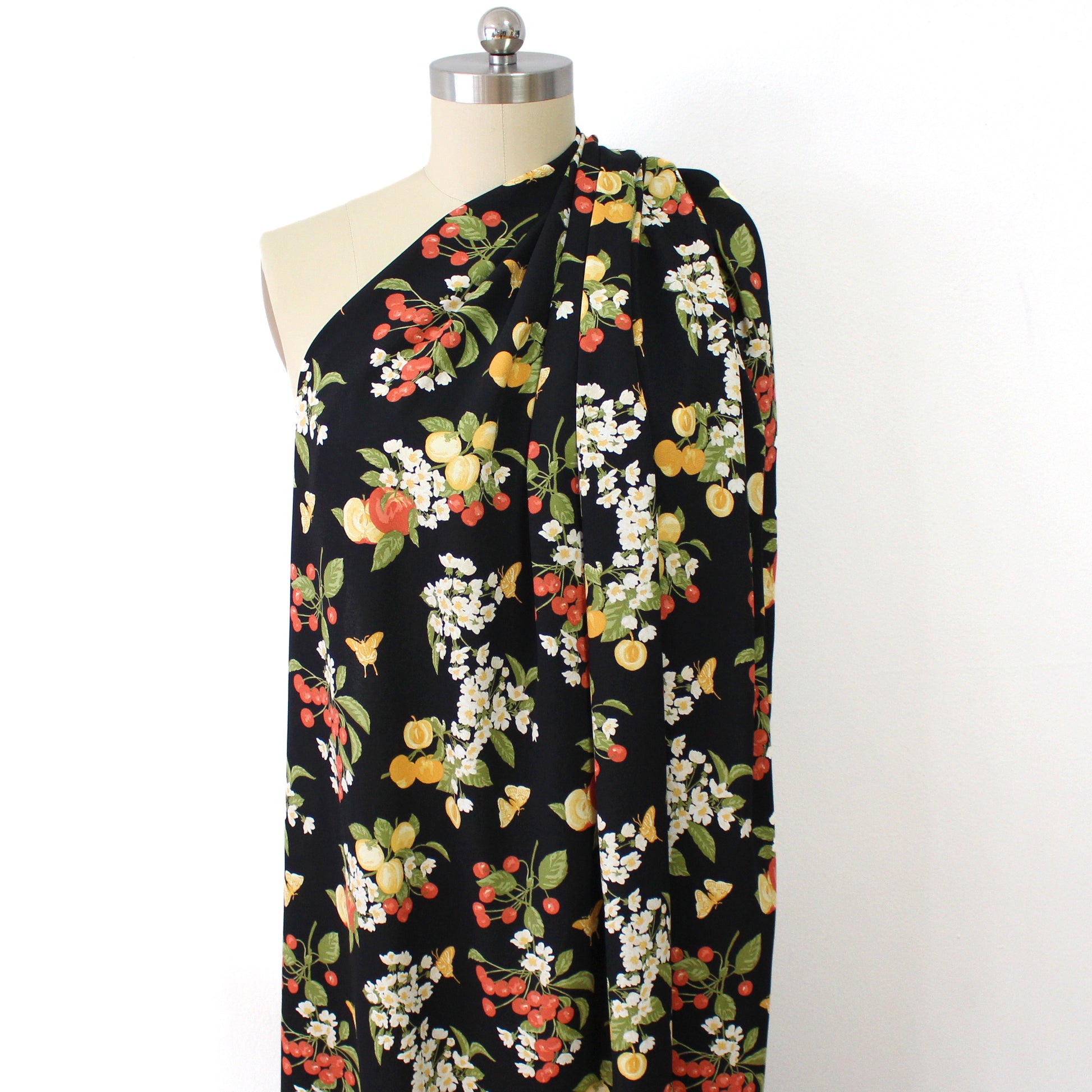 Ref0rmation 'apple orchard' viscose crepe woven