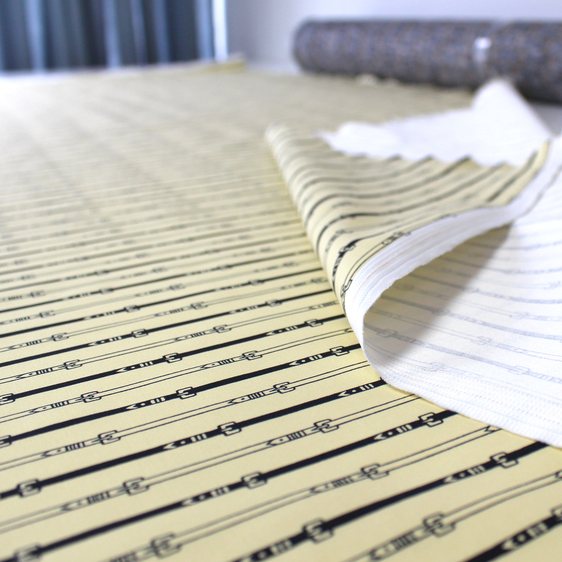 Ref0rmation 'buckle' striped organic cotton stretch woven