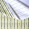 Ref0rmation 'buckle' striped organic cotton stretch woven