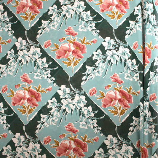 Ref0rmation 'diamond floral' viscose georgette