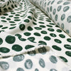 Ref0rmation green dot viscose crepe woven