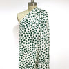 Ref0rmation green dot viscose crepe woven