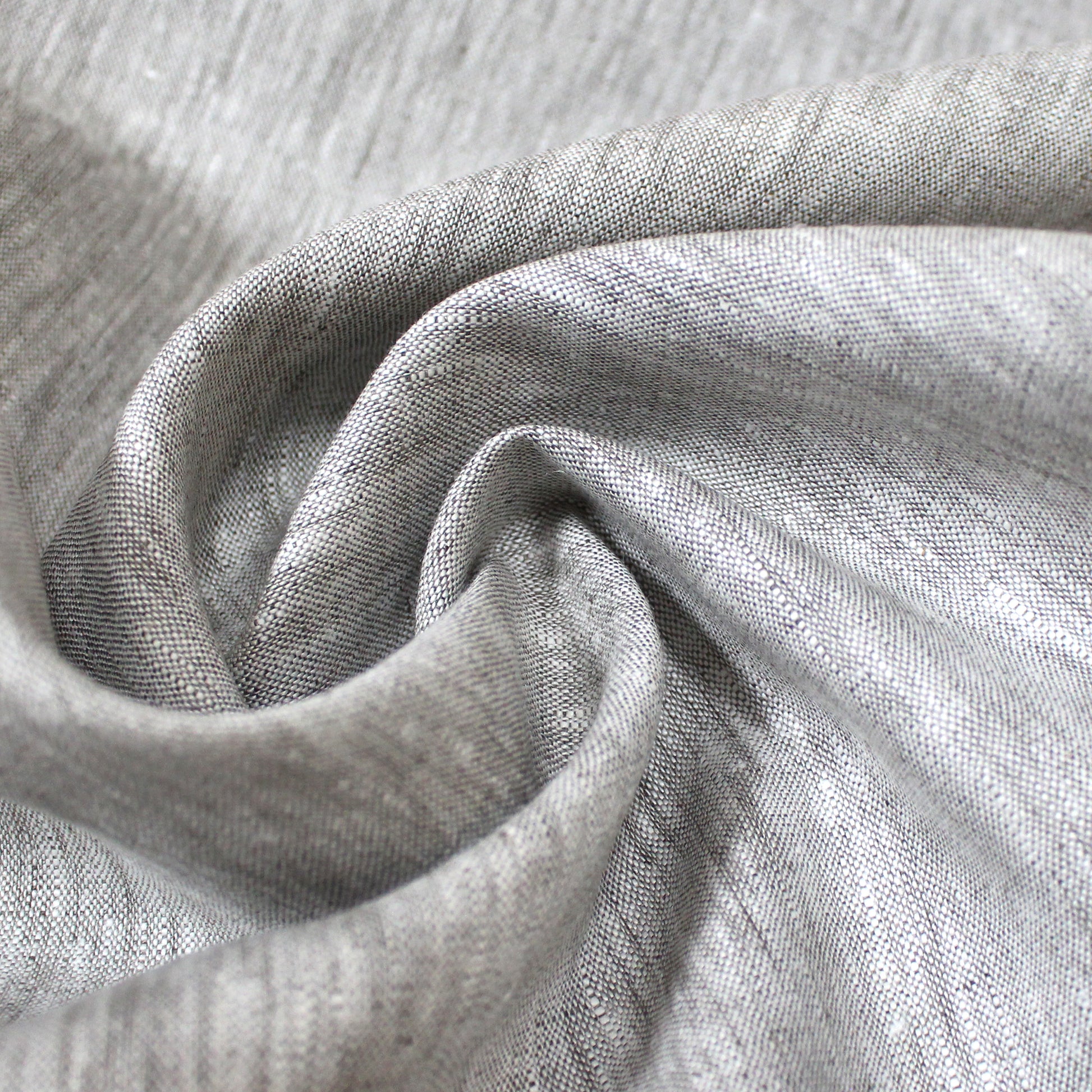 European mid-weight cross dye linen - cobblestone