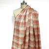 European 'clay check' linen woven