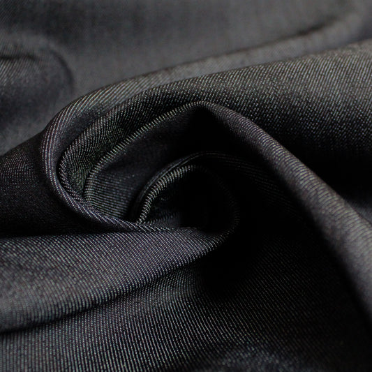 mid-weight stretch denim - carbon indigo