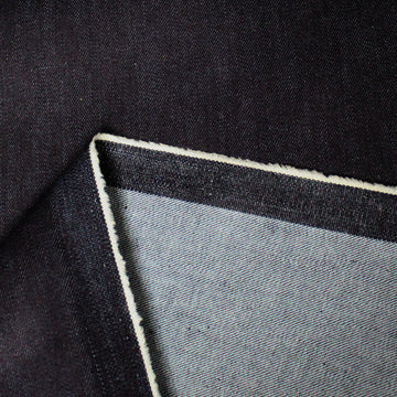 mid-weight stretch denim - ultra dark indigo