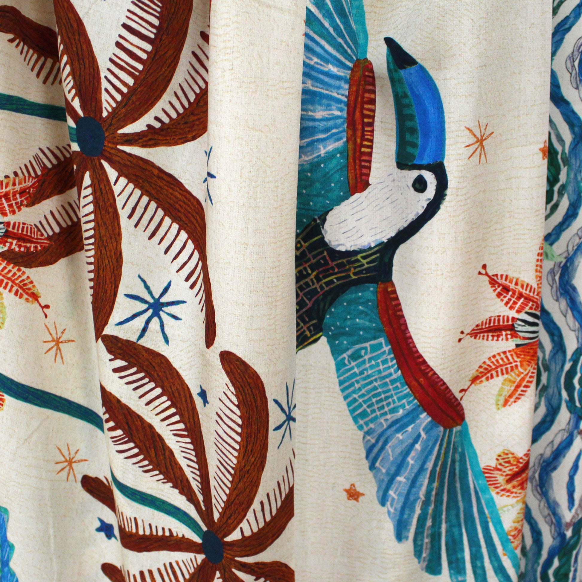 'twill toucan' drapey viscose woven - sand