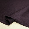 Italian luxury mohair coating - deep plum