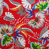 'crimson paradise' drapey rayon voile
