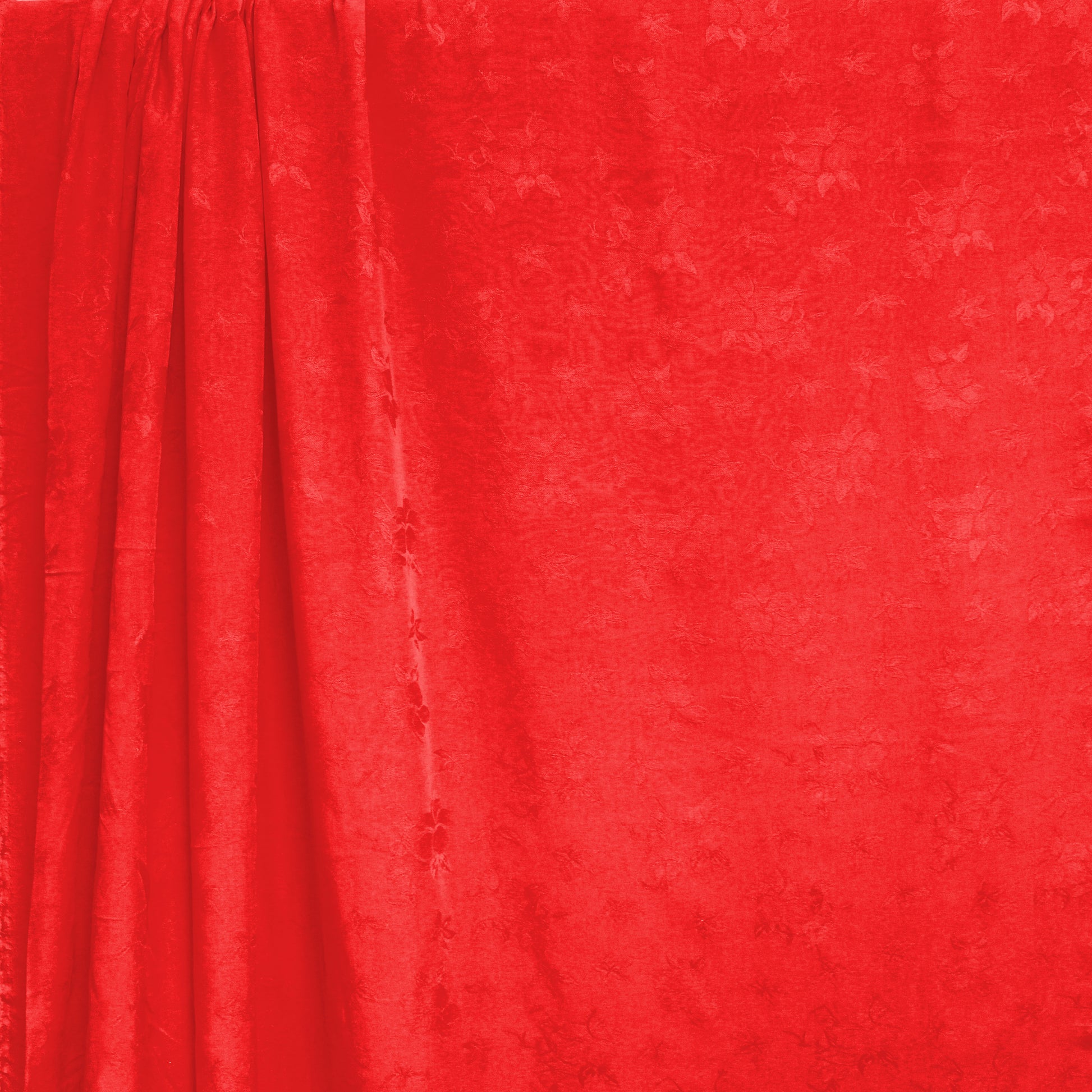 'embossed floral' viscose dobby woven - grenadine