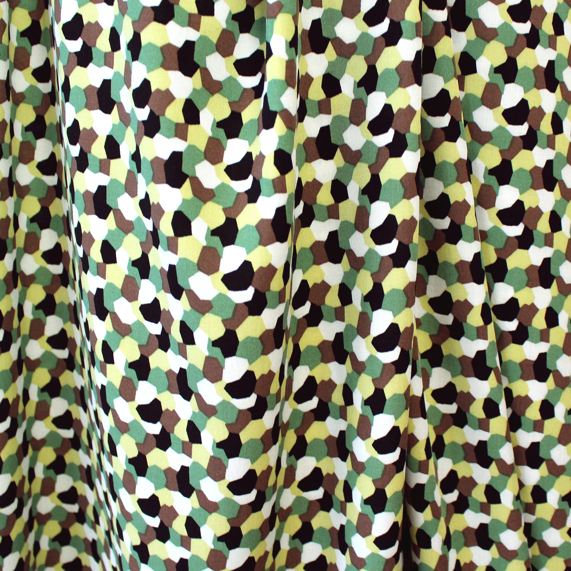 'hex dream' drapey viscose woven