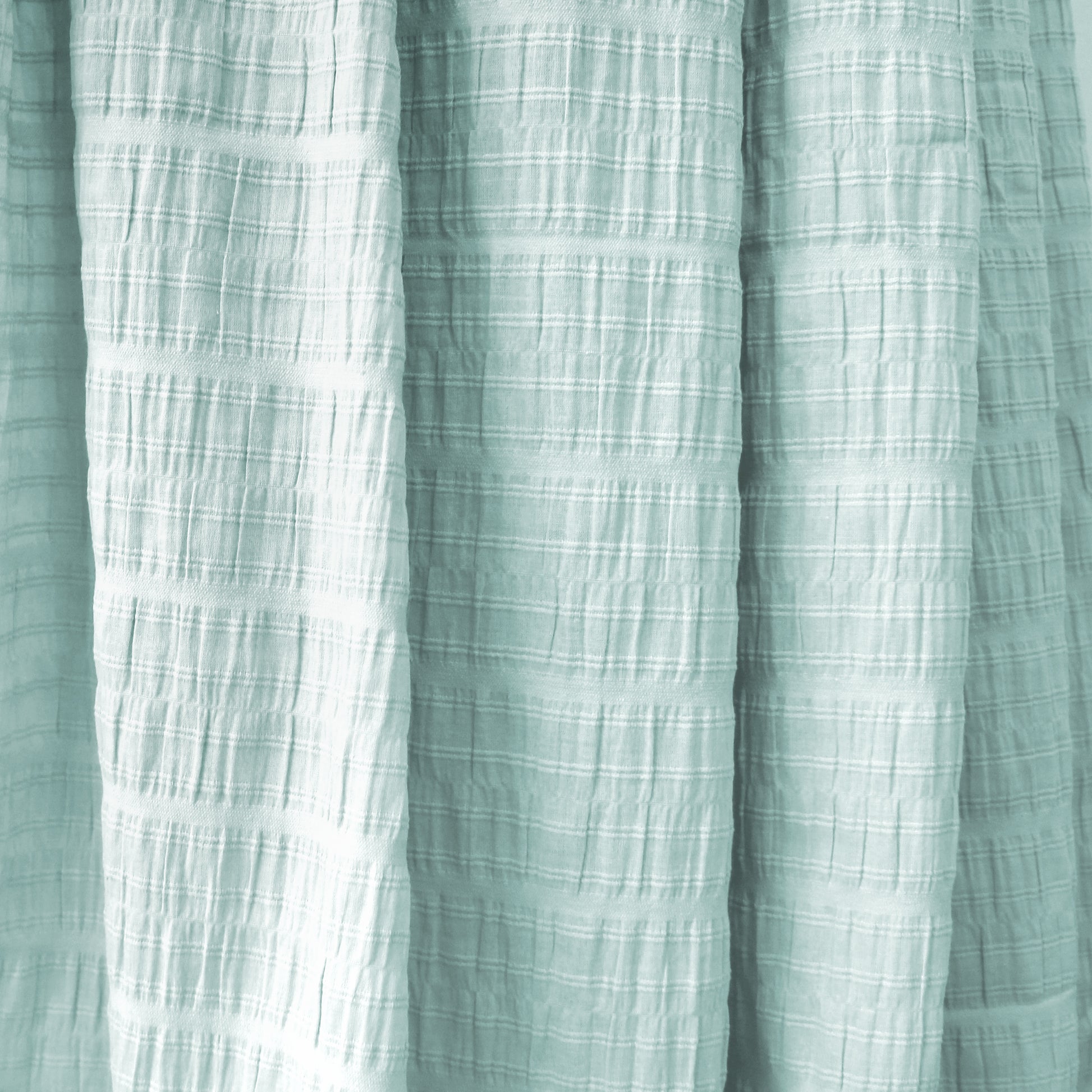 novelty stripe seersucker shirting - pastel sky