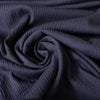 'crinkle cotton' dressweight seersucker - navy