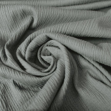 'crinkle cotton' dressweight seersucker - steel