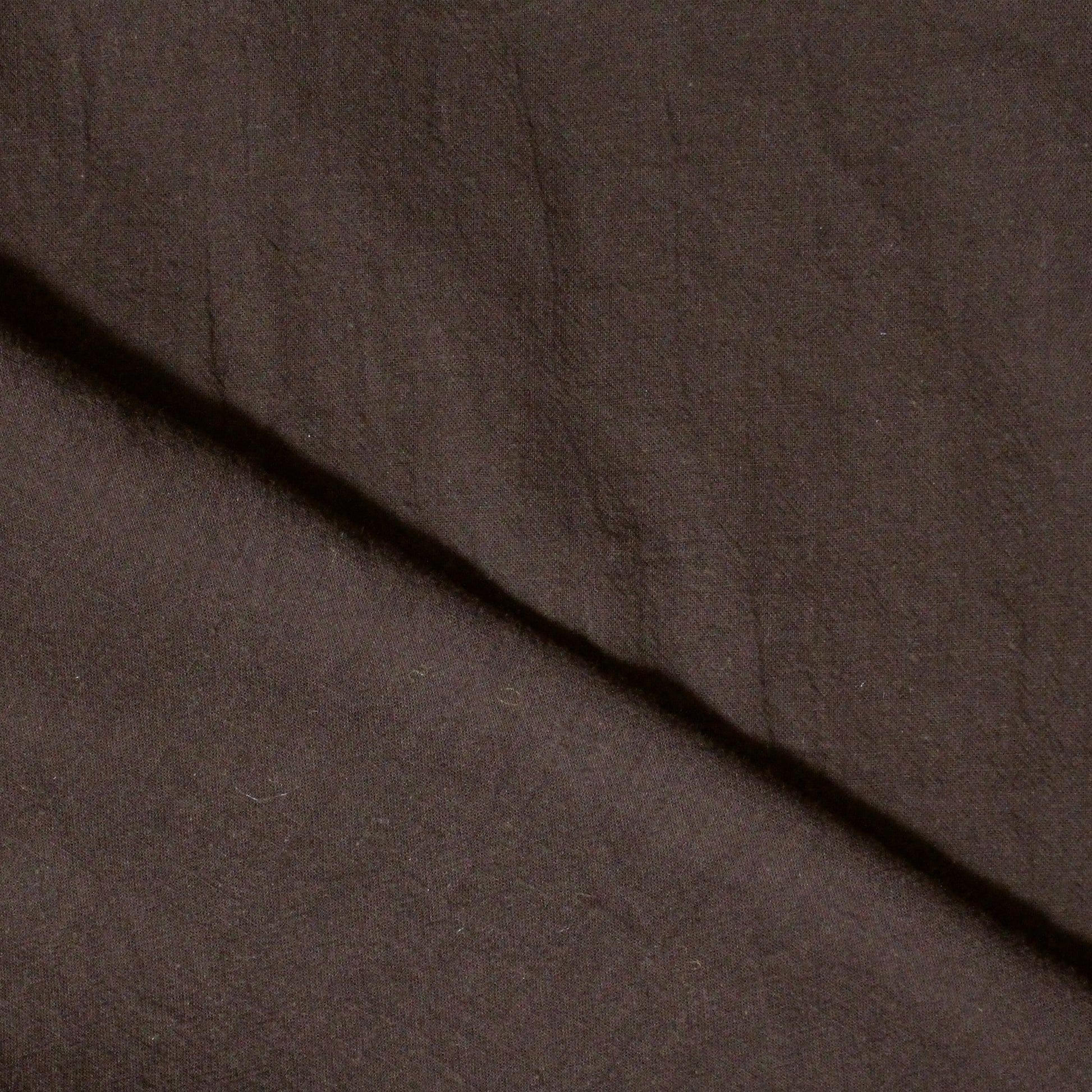 European cotton gauze - chocolate