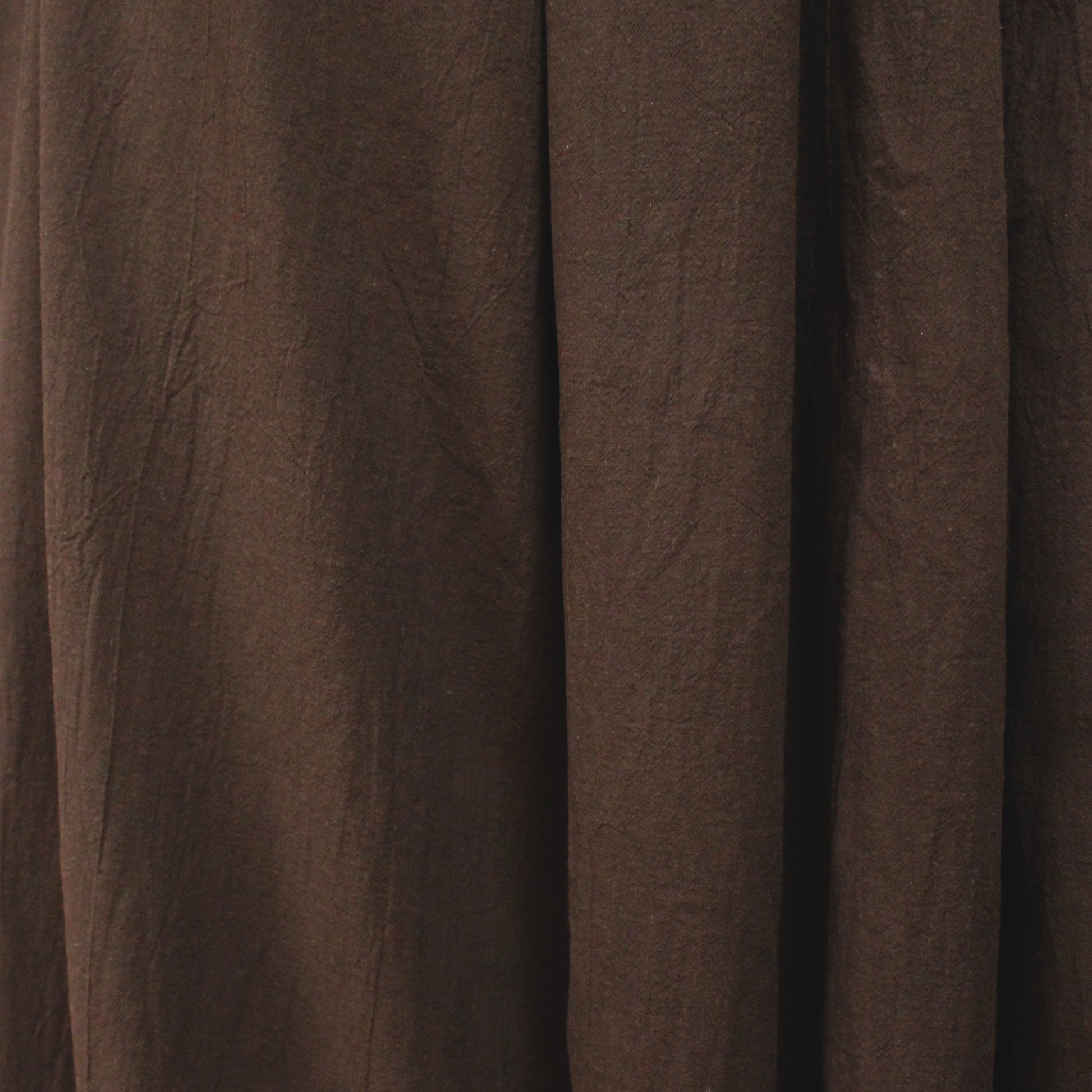 European cotton gauze - chocolate