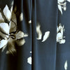 Italian 'blooms on black' dressweight Lyocell woven