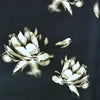 Italian 'blooms on black' dressweight Lyocell woven