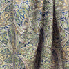 Italian "spring paisley" viscose twill shirting