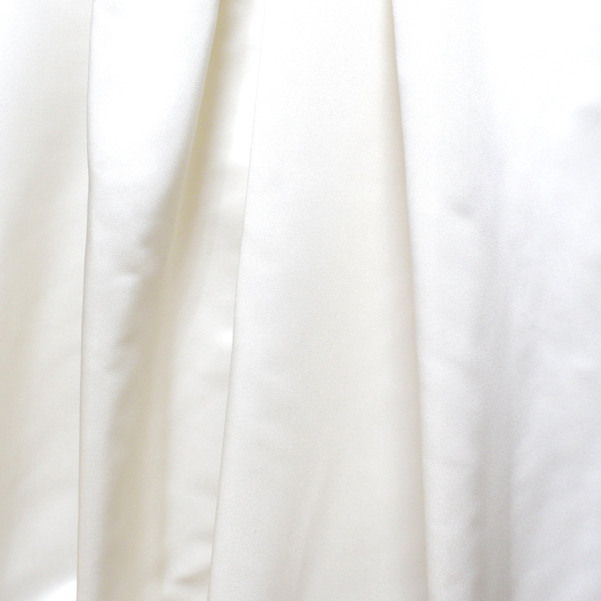 fine quality rayon/silk duchess satin - pearl