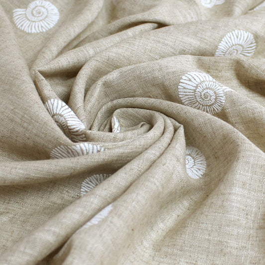 'sand and shore' viscose/linen woven