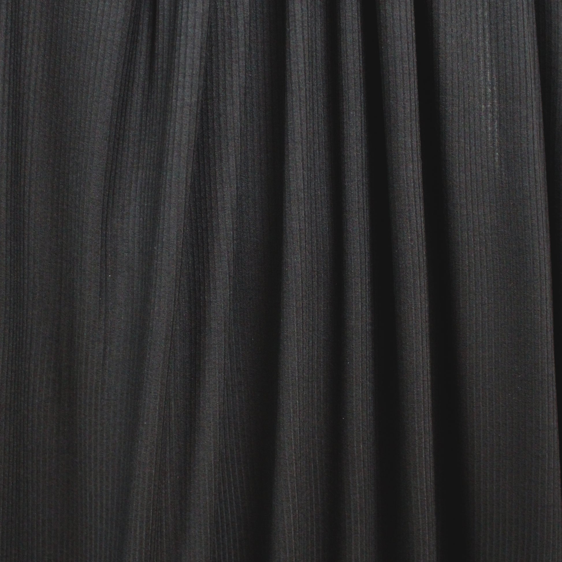 rayon/spandex essential rib knit - black